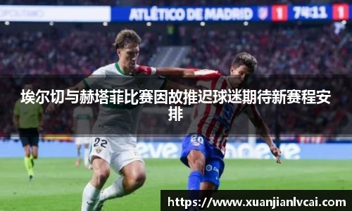bwin必赢埃尔切与赫塔菲比赛因故推迟球迷期待新赛程安排